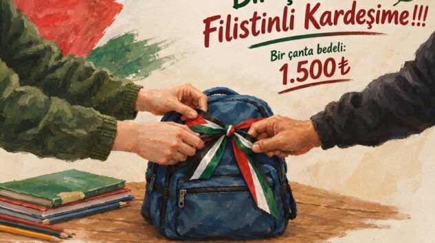 ÖNDER İmam Hatipliler Derneği “Bir Çanta da Filistinli Kardeşime” Kampanyası Başlattı
