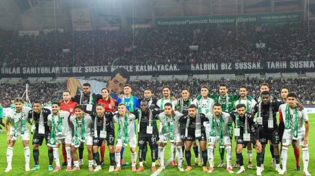 Konya’daki Tarihi Maç 89. Dakikada “Filistin Özgür Olana Kadar” Ertelendi