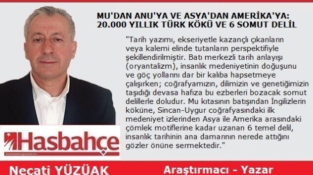 MU’DAN ANU’YA VE ASYA’DAN AMERİKA’YA: 20.000 YILLIK TÜRK KÖKÜ VE 6 SOMUT DELİL