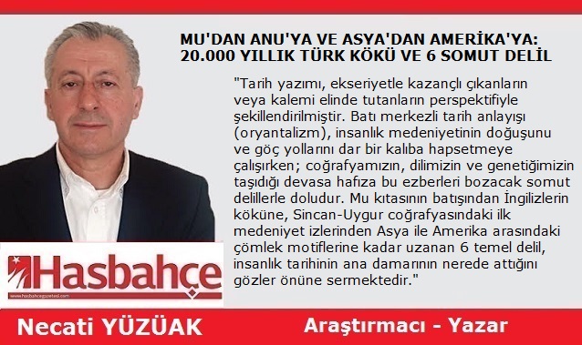 MU’DAN ANU’YA VE ASYA’DAN AMERİKA’YA: 20.000 YILLIK TÜRK KÖKÜ VE 6 SOMUT DELİL