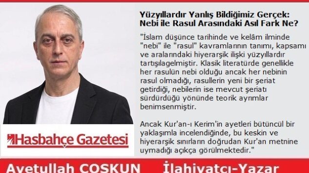 Yüzyıllardır Yanlış Bildiğimiz Gerçek: Nebi ile Rasul Arasındaki Asıl Fark Ne?