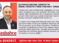 AZERBAYCAN’DAN TÜRKİYE’YE  İNANÇ HÜRRİYETİNİN EVRENSEL SINAVI