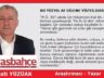 BU YÜZYIL AF DİLEME YÜZYILIDIR