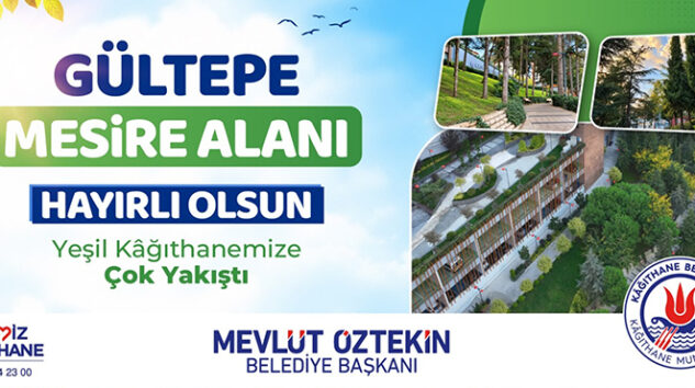 Binlerce Bitki ve Yürüyüş Yollarıyla Gültepe Mesire Alanı Hizmete Girdi