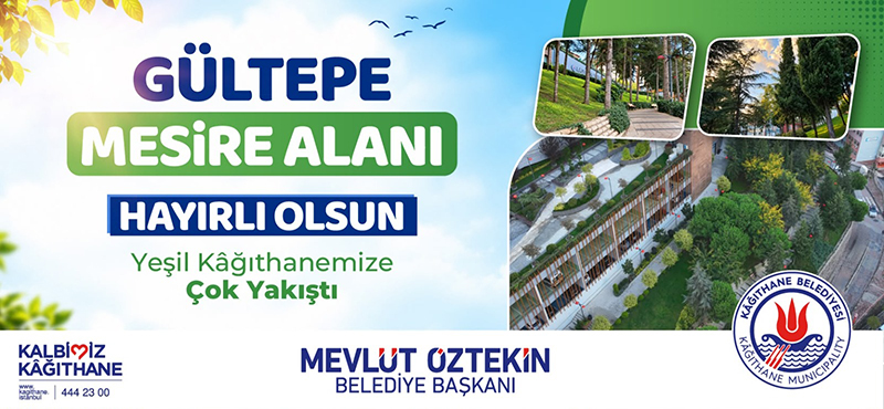 Binlerce Bitki ve Yürüyüş Yollarıyla Gültepe Mesire Alanı Hizmete Girdi