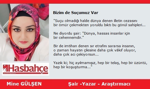 Bizim de Suçumuz Var