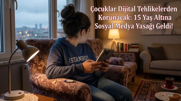 Çocuklar Dijital Tehlikelerden Korunacak: 15 Yaş Altına Sosyal Medya Yasağı Geldi!