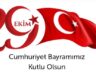 29 Ekim Cumhuriyet Bayramınız Kutlu Olsun