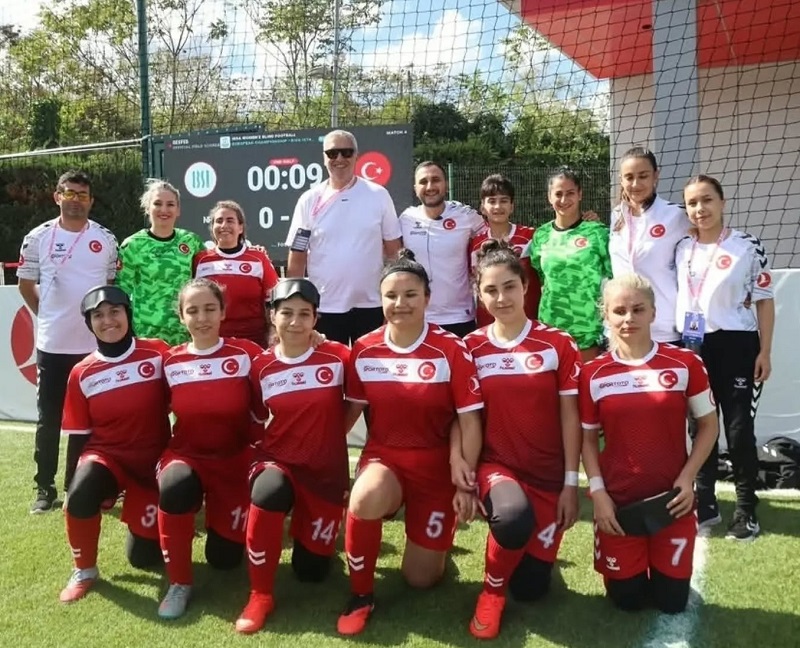 Görme Engelli Kadın Milli Futbol Takımı Avrupa Şampiyonu Oldu
