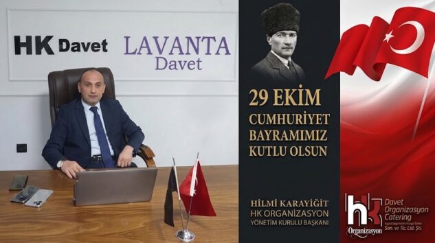 HK Organizasyon Yönetim Kurulu Başkanı Hilmi KARAYİĞİT’ten 29 Ekim Cumhuriyet Bayramı Mesajı