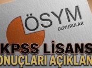 2026-KPSS Lisans Sınav Sonuçları Açıklandı