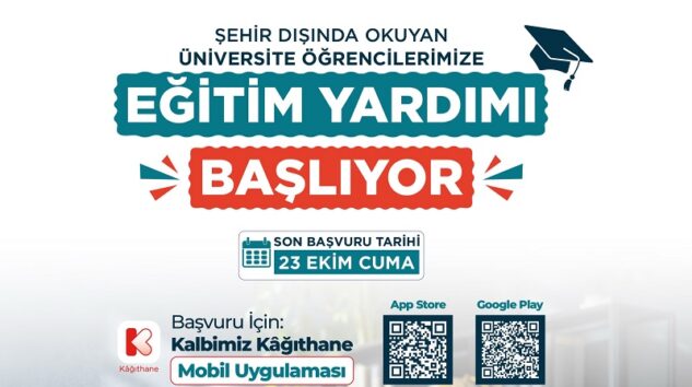Kağıthane Belediyesi’nden Öğrencilere Eğitim Desteği!