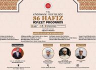 Kağıthane Müftülüğü 86 Hafız İçin İcazet Merasimi Düzenleniyor