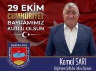Kağıthane Şoförler Odası Başkanı Kemal SARI’dan 29 Ekim Cumhuriyet Bayramı Mesajı