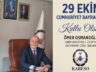 Kağıthane Birleşik Esnaf ve Sanatkarlar Odası Başkanı Ömer OSMANOĞLU’ndan 29 Ekim Cumhuriyet Bayramı Mesajı