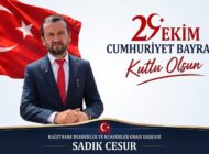 Kağıthane Berberler ve Kuaförler Odası Başkanı Sadık Cesur’dan 29 Ekim Cumhuriyet Bayramı Mesajı