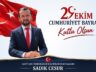 Kağıthane Berberler ve Kuaförler Odası Başkanı Sadık Cesur’dan 29 Ekim Cumhuriyet Bayramı Mesajı