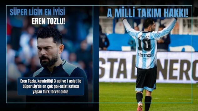 Sergen Yalçın’a Açık Çağrımızdır: Eren Tozlu Milli Takım’a Çağrılmalı!
