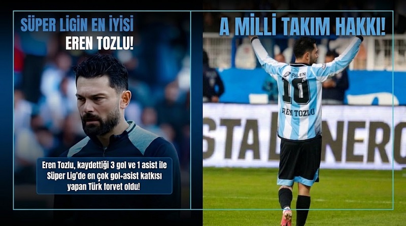 Sergen Yalçın’a Açık Çağrımızdır: Eren Tozlu Milli Takım’a Çağrılmalı!