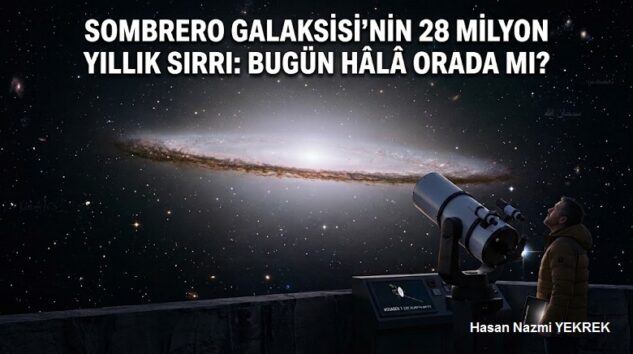 Sombrero Galaksisi’nin 28 Milyon Yıllık Sırrı: Bugün Hâlâ Orada Mı?