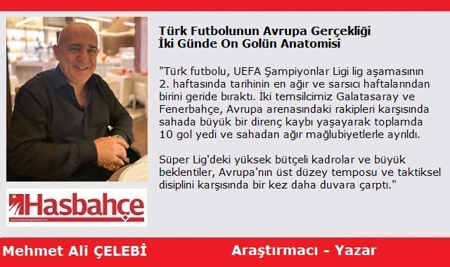 Türk Futbolunun Avrupa Gerçekliği: İki Günde On Golün Anatomisi