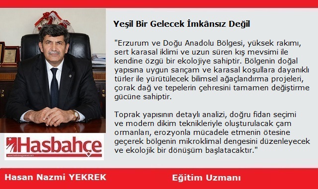 Yeşil Bir Gelecek İmkânsız Değil